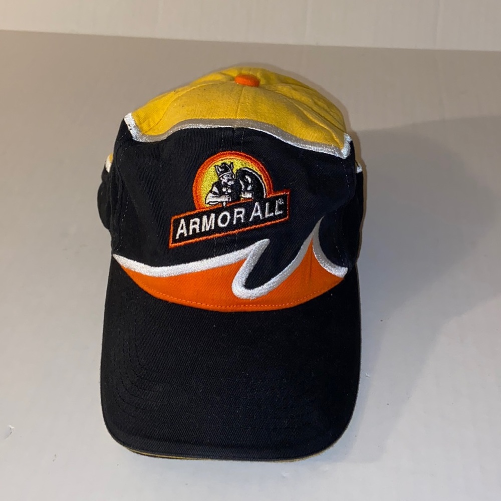 Armor All Velcro Back Adjustable Size Hat Cap